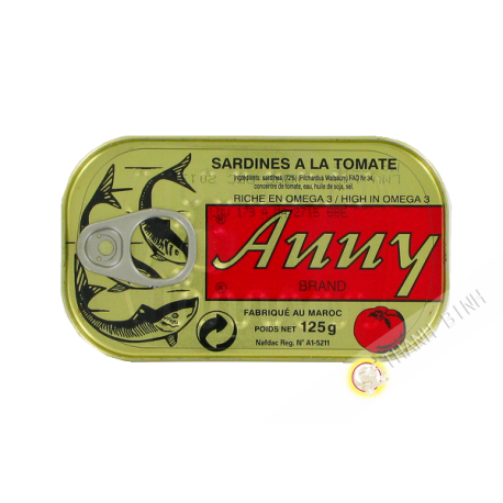 ANNY SARDINES TOMATO 125G